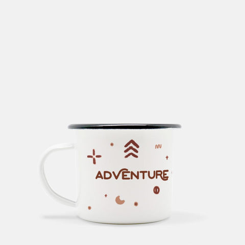 Adventure On Camp Mug- Desert Brown